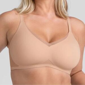 Honeylove CrossOver Bra in Sand Size 3x 44DD(E) 44DDD(F)